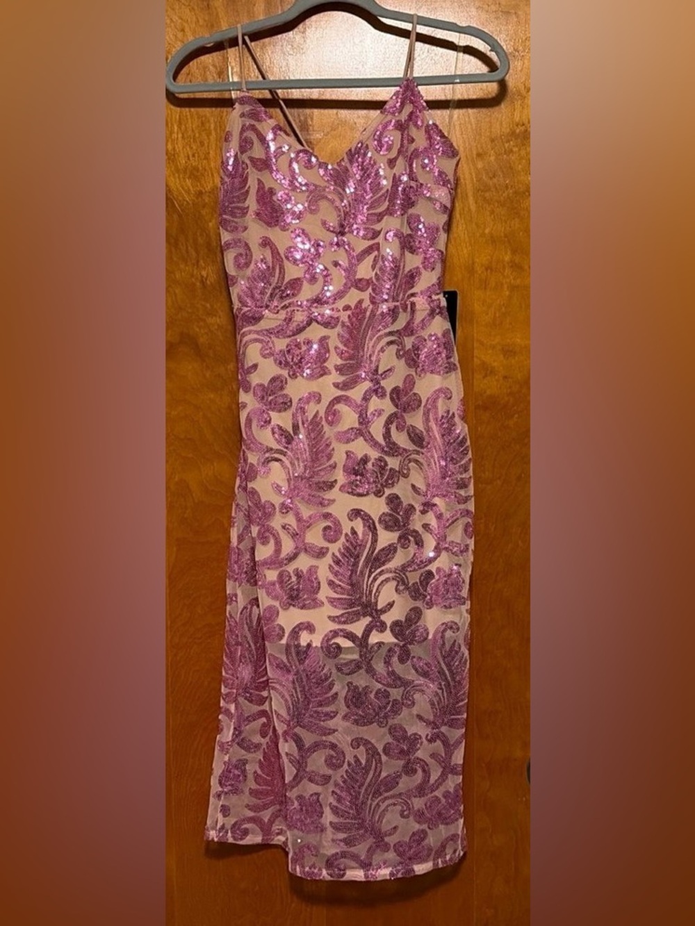 BEBE Women's Sequin Dress (L)
